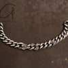 WERKSTATT MUNCHEN edge chain rose bud bracelet M2712 PWM2